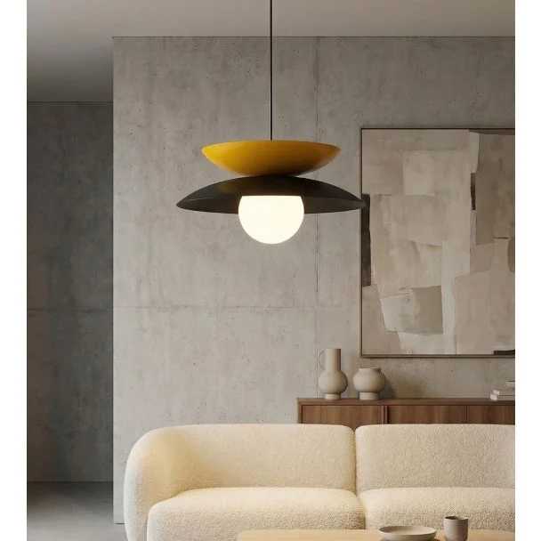 EMIBIG 1639/4 NAGOYA 1 BLACK/OR LAMPA WISZĄCA