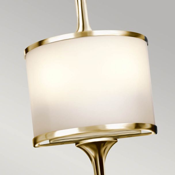 ELSTEAD Mona KL-MONA-S-PB 2 Light Wall Light - Polished Brass