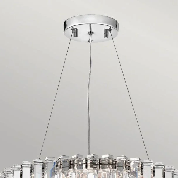 ELSTEAD Crystal Skye KL-CRYSTAL-SKYE8 8 Light Chandelier