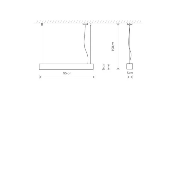 NOWODVORSKI 7535 SOFT LED 90X6 lampa liniowa