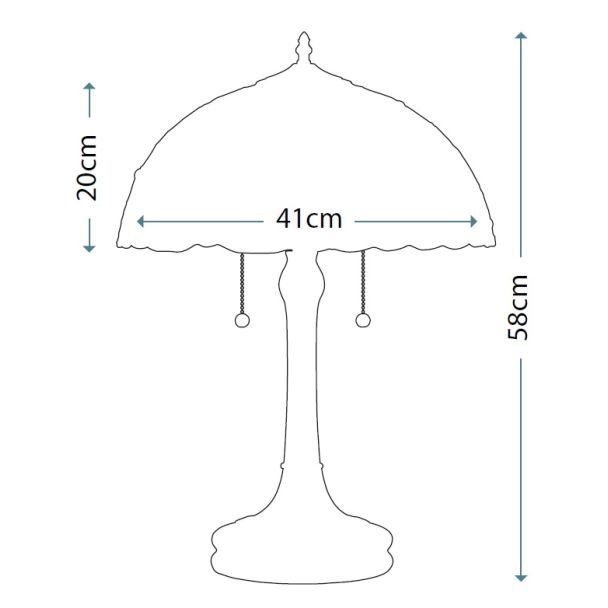 ELSTEAD LARISSA QZ/LARISSA/TL Table Lamp