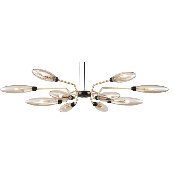 MAYTONI MOD012CL-12G Modern Ventura Pendant Lamp Matt Gold
