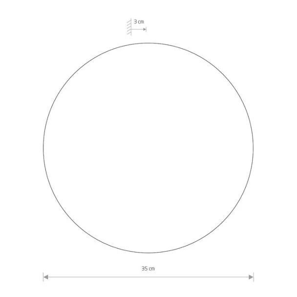 NOWODVORSKI 7640 RING LED L kinkiet