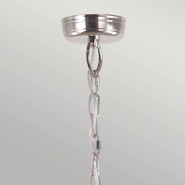 ELSTEAD Mansion House MANSION-HOUSE8-PN 3 Light Chain Lantern - Polished Nickel