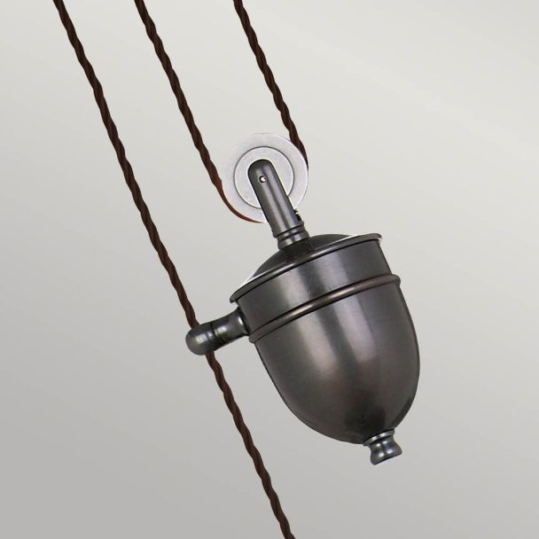 ELSTEAD PROVENCE PV/P OB 1Lt Rise & Fall Pendant