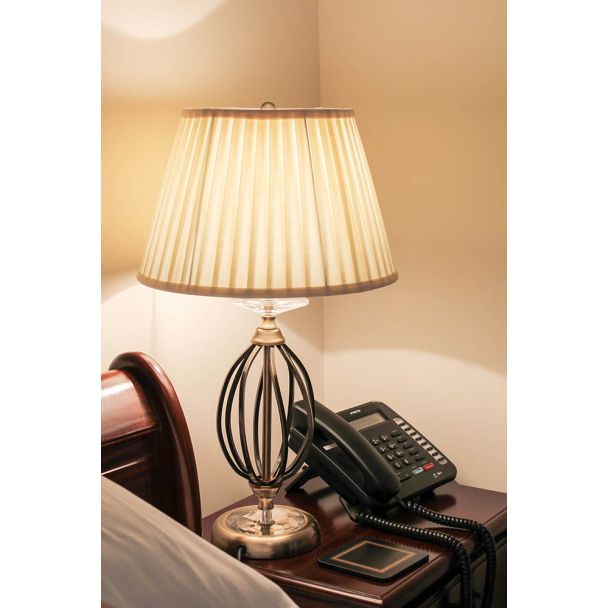 ELSTEAD AEGEAN AG/TL AGED BRASS 1Lt Table Lamp