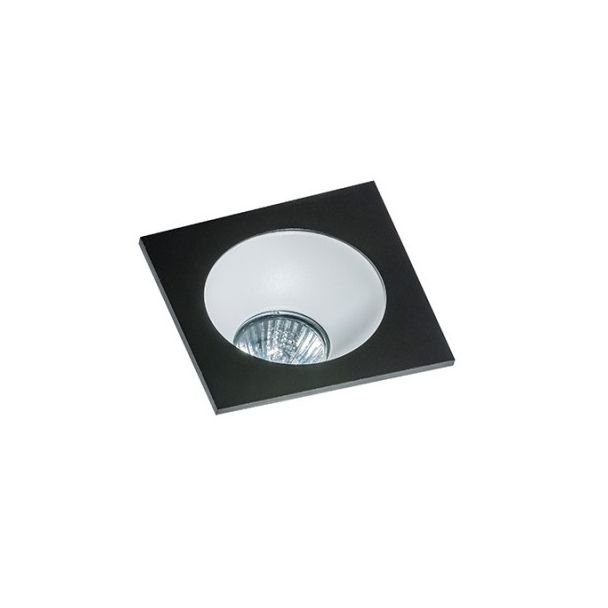 AZZARDO GM2118S-BK / AZ1736 Hugo 1 downlight (black) reflector not included Lampa wpuszczane