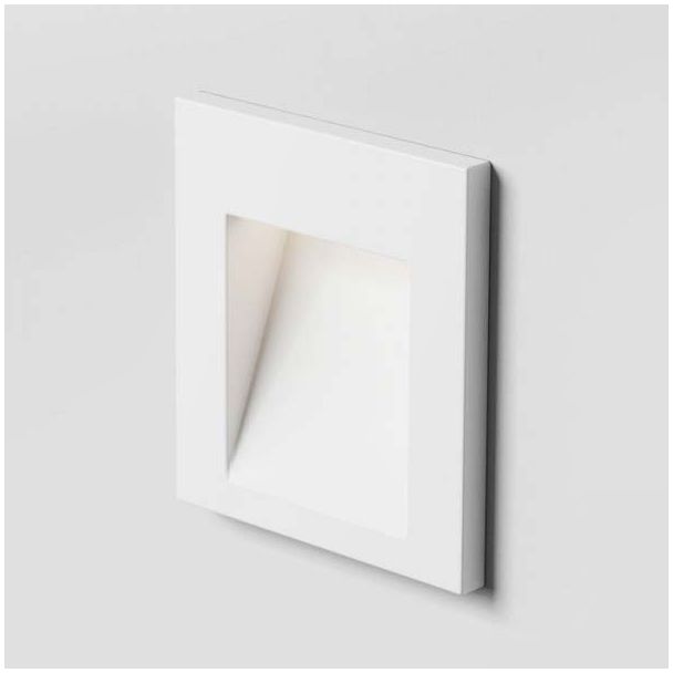 RENDL R12013 TESS SQ wpuszczana biała 230V LED 3W IP54 3000K