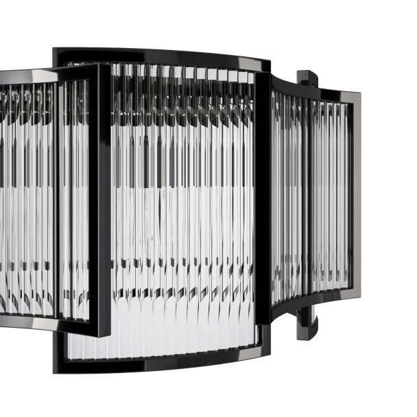 Step into Design MP0098 black Lampa wisząca IMPERIO czarna 80 cm