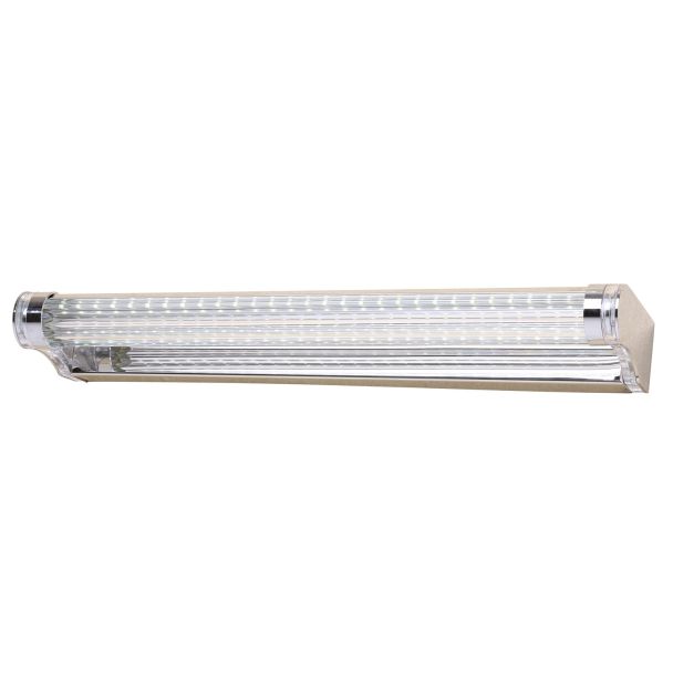 CANDELLUX 20-40800 MODERNO KINKIET 7W LED 40 CM STAL NIERDZEWNA POLEROWANA/AKRYL