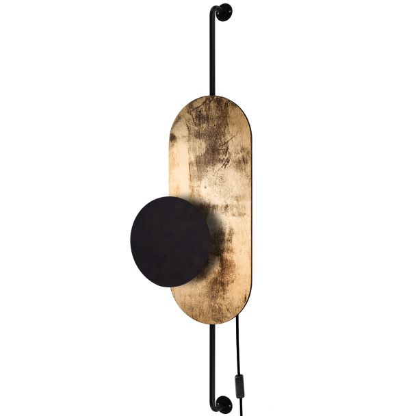 NOWODVORSKI WHEEL LUX 8430 lampa wewnętrzna ścienna kinkiet z włącznikiem