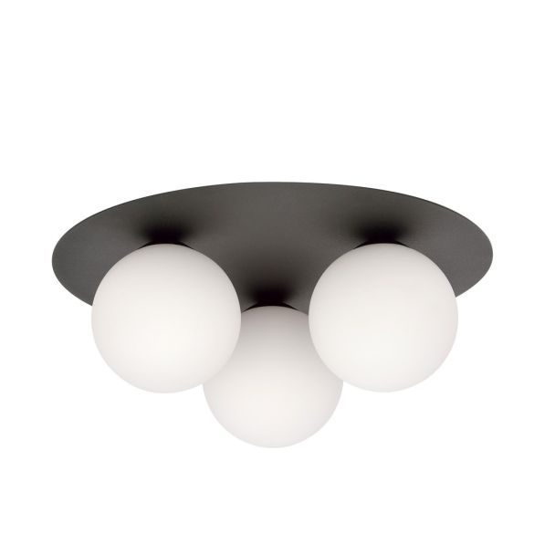EMIBIG 1127/3 LAMPA SUFITOWA SOLAR 3 BLACK/OPAL