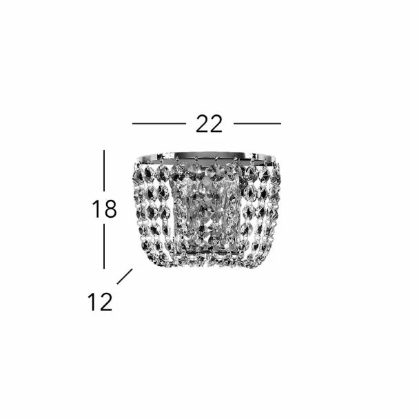KOLARZ 3161.62/22 SCHC�NBRUNN lampa ścienna złoto 24K