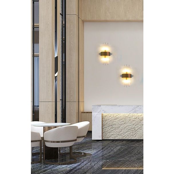 MOOSEE MSE010400201 MOOSEE lampa ścienna PORTOFINO złota