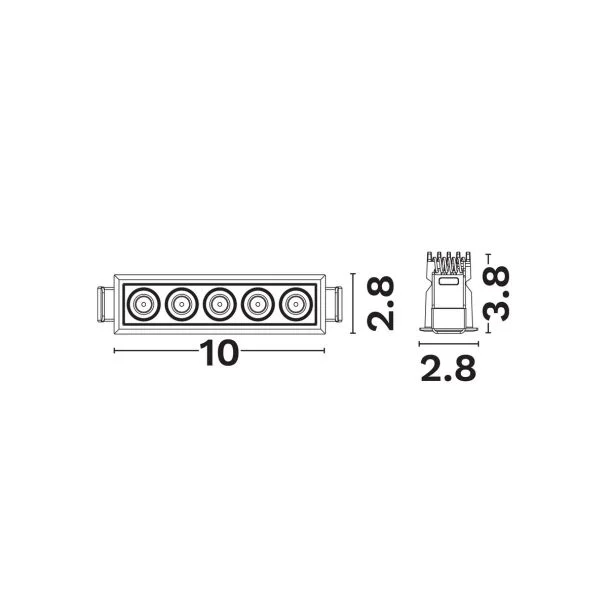 LUCES EXCLUSIVAS LE62211 CARBAY OCZKO SUFITOWE