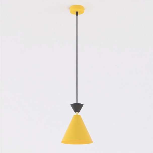 EMIBIG 1742/1 KLEVER 1 ORANGE BLACK Lampa wisząca
