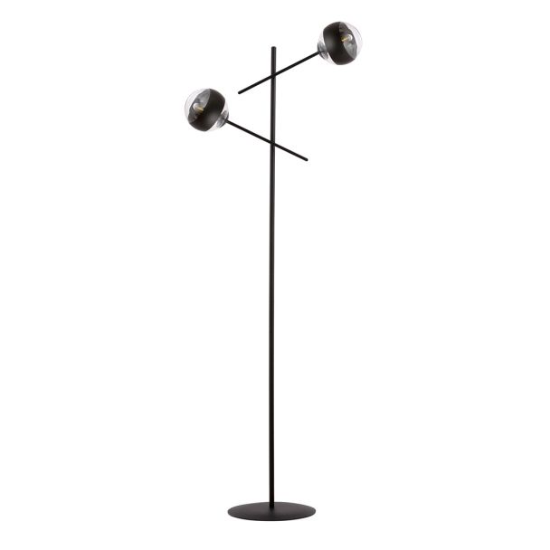 EMIBIG 1168/LP2 LAMPA PODŁOGOWA LINEAR LP2 BLACK/STRIPE