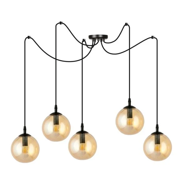 EMIBIG 938/5 LAMPA WISZĄCA GIGI 5 BL MIODOWY