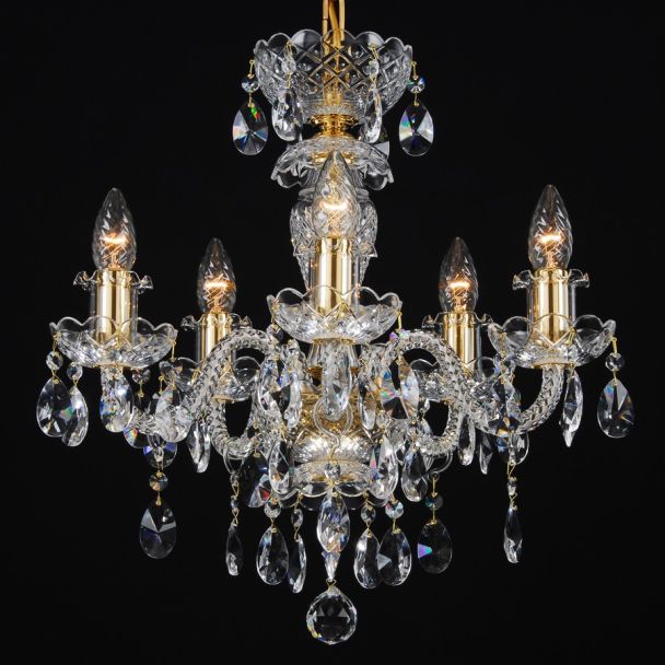 ECRYSTAL ZYR-05 Crystal-BG (gold tubes)