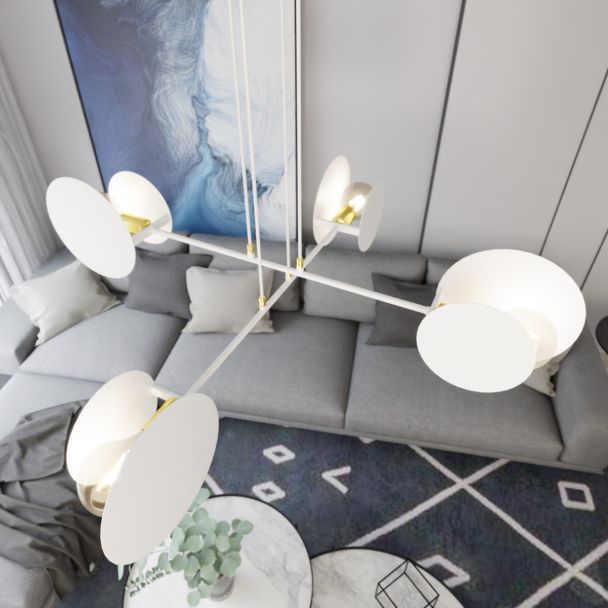 EMIBIG 793/4 IDEA 4 WHITE LAMPA WISZĄCA