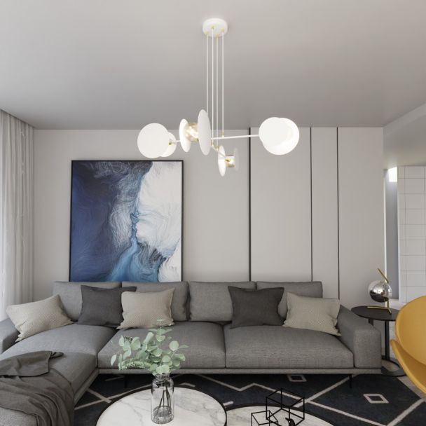 EMIBIG 793/4 IDEA 4 WHITE LAMPA WISZĄCA