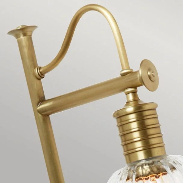ELSTEAD Douille DOUILLE-TL-AB 1 Light Table Lamp - Aged Brass