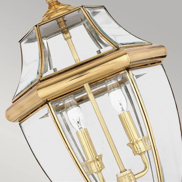 ELSTEAD Newbury QZ-NEWBURY8-L-PB 2 Light Large Chain Lantern