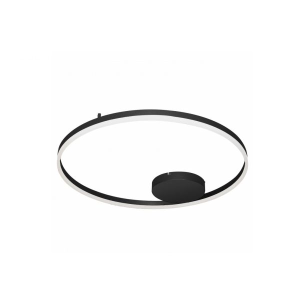 AZZARDO AZ4703 HALO 80 BK DECORATIVE TOP BLACK