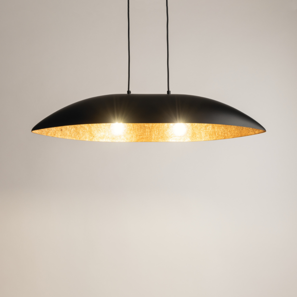 SIGMA 40635 lampa wisząca Gondola M czarny/miedziany