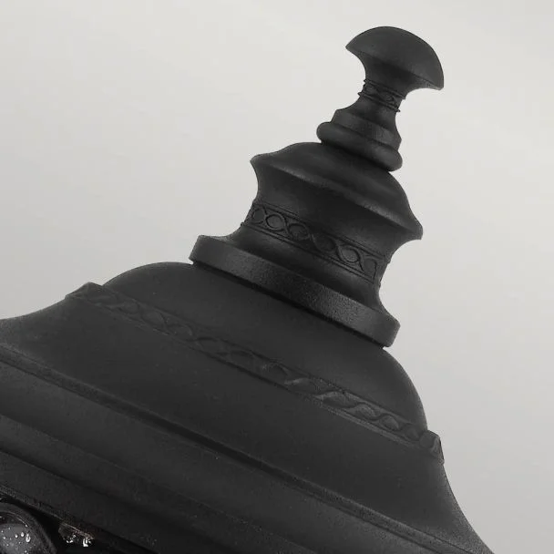 ELSTEAD ENGLISH BRIDLE FE/EB3/M BLK 3Lt Medium Pedestal