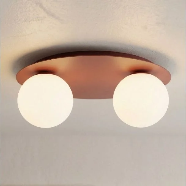 EMIBIG 1688/2 SOLAR 2 BURGUNDY OPAL LAMPA SUFITOWA