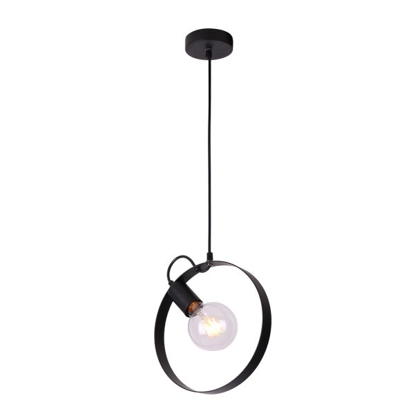 CANDELLUX 50101199 LAMPA WISZĄCA NEXO 1 CZARNY