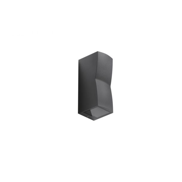 AZZARDO AZ4346 REZIA 2 DGR DECORATIVE WALL DARK GREY