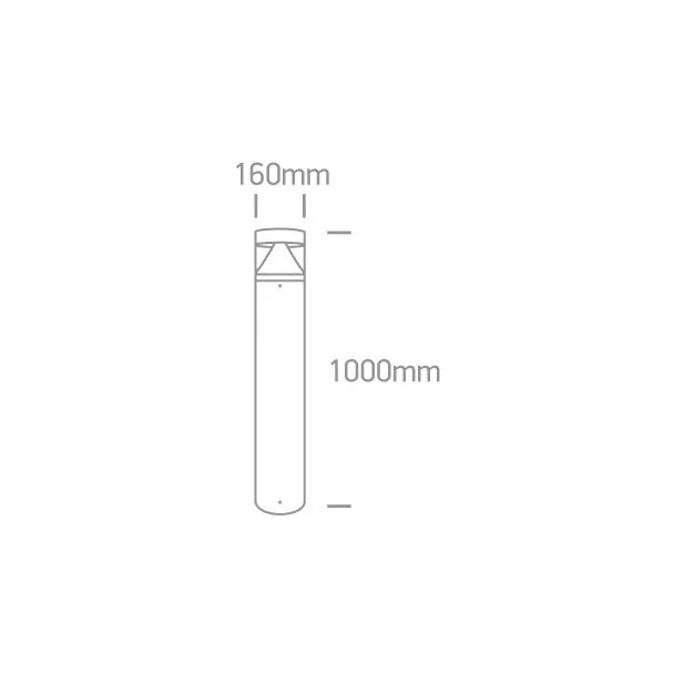 ONE LIGHT 67410A/AN/C Altina 2 lampa ogrodowa LED antracyt 4000K 20W IP65