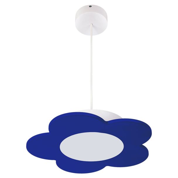 Hellux 9550108 Lampa Fiore LED zwis granatowy