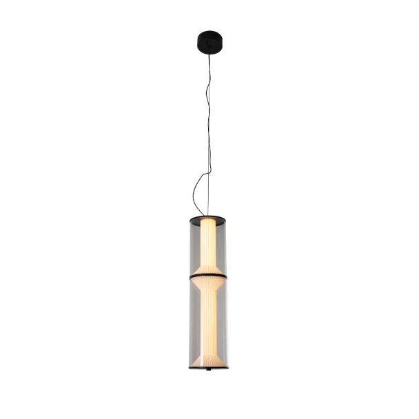 LIGHT PRESTIGE LP-2137/2P TR Lampa wisząca Aeris 2 transparentna LED CCT