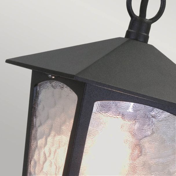 ELSTEAD YORK BL6B BLACK Chain Lantern