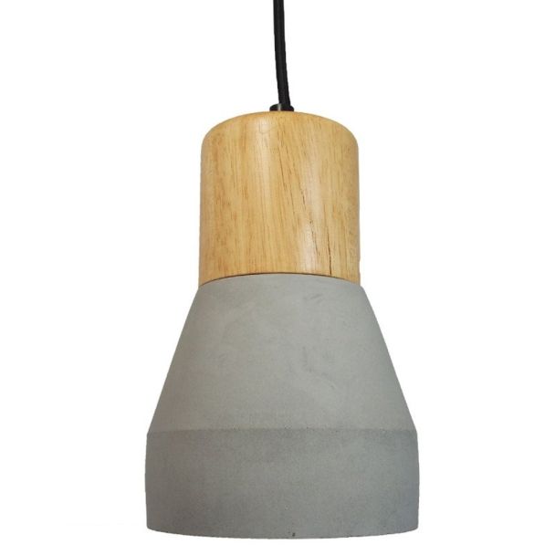 Step into Design ST-5220-grey Lampa wisząca CONCRETE szary beton 12 cm