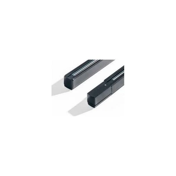 AZZARDO AZ2987 Track set 1m + End power + End Cap (black) szyna zasilanie zaślepka 3-fazowy