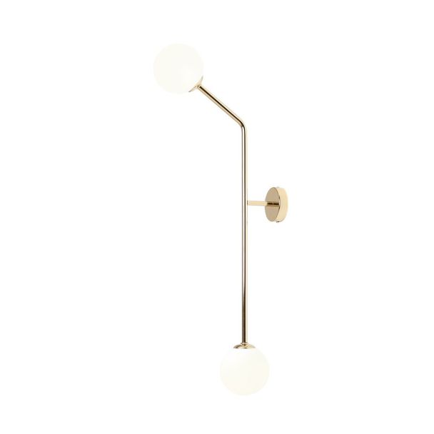 ALDEX 1064D30-2 KINKIET PURE ZŁOTY PIONOWY