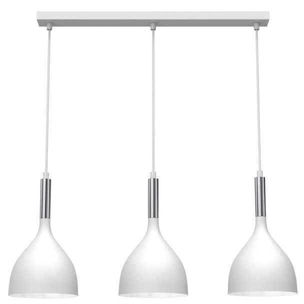 LUMINEX 3900 oprawa sufitowa Noak żyrandol biały chrom