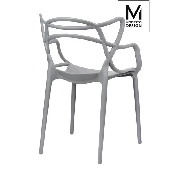 Modesto Design C1034.GREY MODESTO krzesło HILO szare - polipropylen