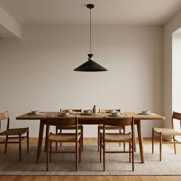 EMIBIG 1748/1M OLIVO 1M BLACK Lampa wisząca