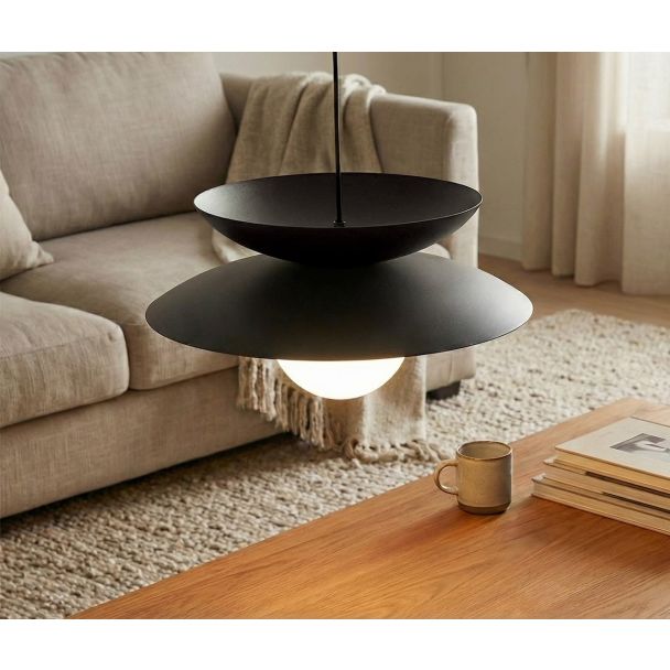 EMIBIG 1639/1 NAGOYA 1 BLACK LAMPA WISZĄCA