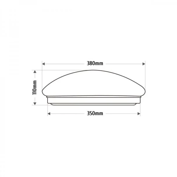 INQ PLC050NW Plafoniera LED VIKA 30W 840 okrągła