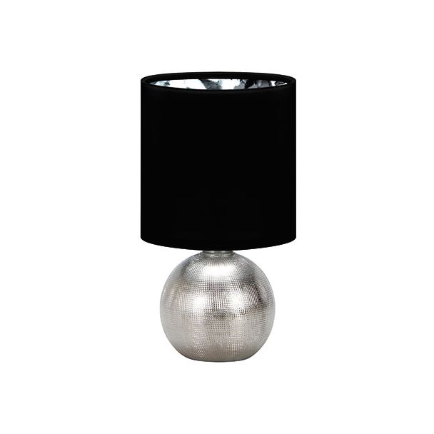 IDEUS 03290 PERLO E14 SILVER/BLACK