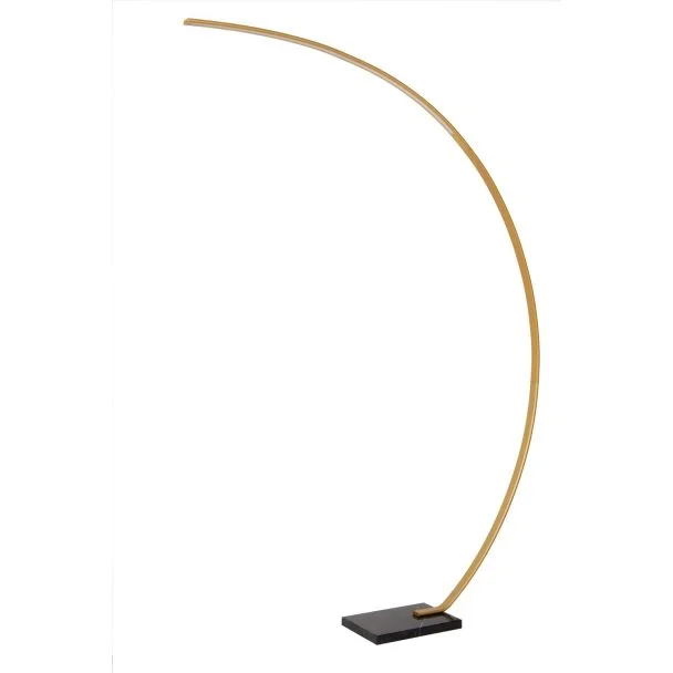 LUCIDE CURVE 44700/11/02 LAMPA PODŁOGOWA złoty i odcienie złota