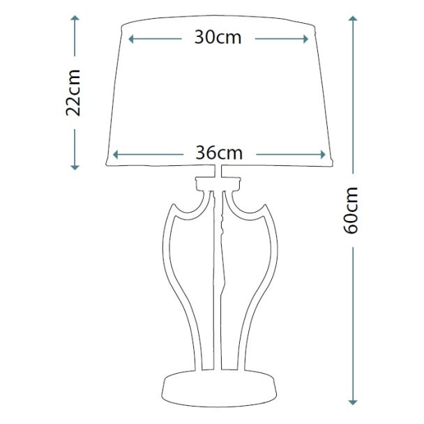 ELSTEAD PIMLICO PM/TL DB Table Lamp