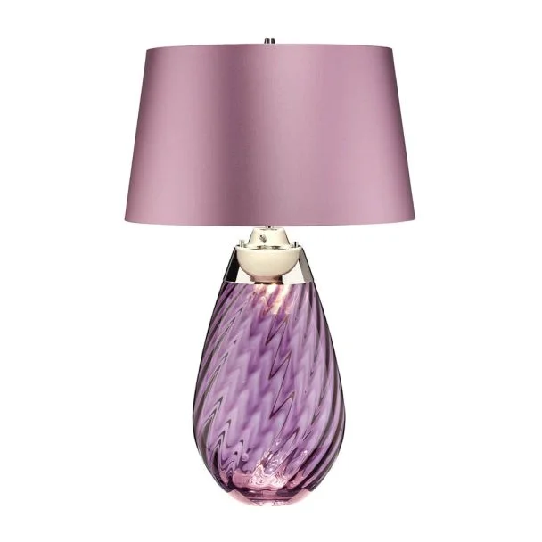ELSTEAD Lena LENA-TL-L-PLUM 2 Light Large Plum Table Lamp