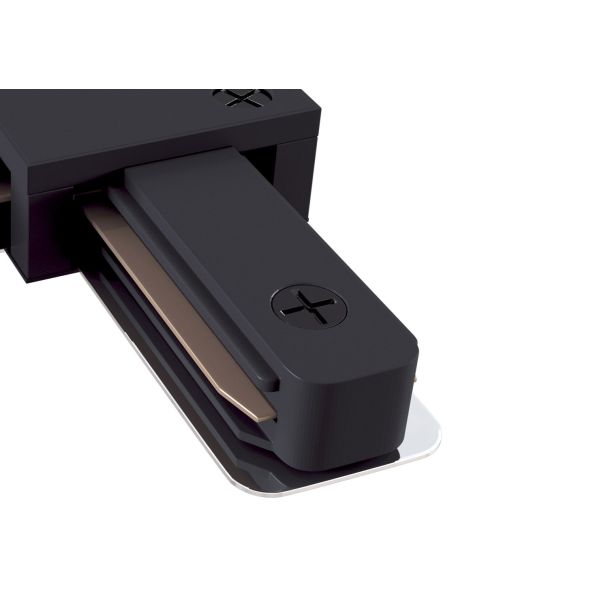 MAYTONI TRA001CL-11B Single phase track system Accessories for tracks Track Lighting Accessory Black łącznik 1-fazowy